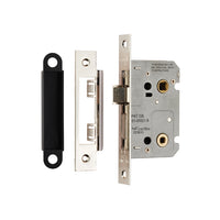 Thumbnail for Carlisle Brass/Eurospec Bathroom Lock (64mm OR 76mm) - Nickel Plated