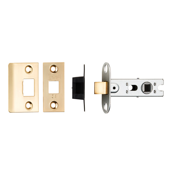 Carlisle Brass/Eurospec Satin Brass Mortice Latch - 65mm OR 76mm