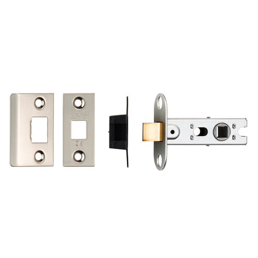 Carlisle Brass/Eurospec Satin Nickel Mortice Latch - 65mm OR 76mm