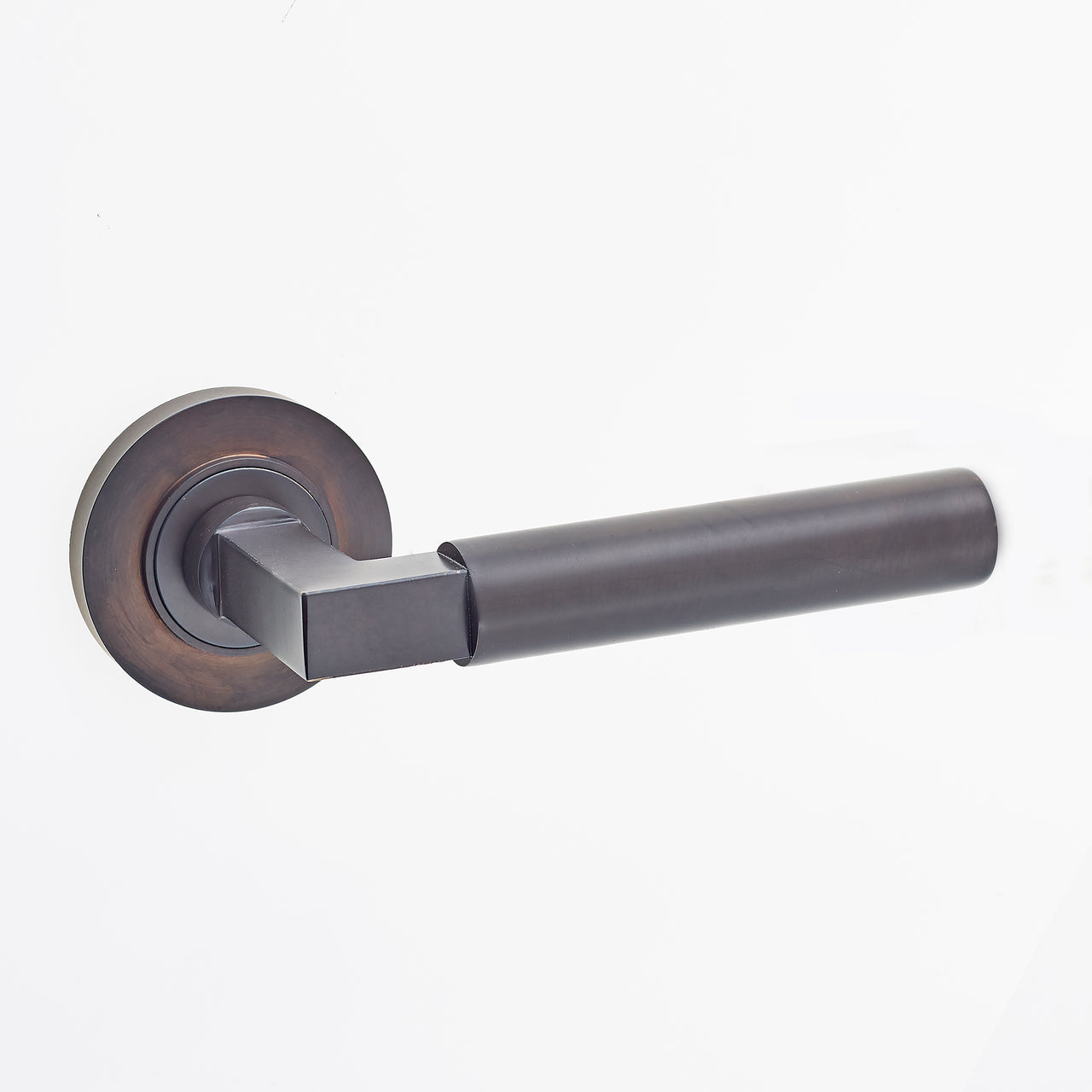 Westminster Lever Door Handles - Burlington Range - Dark Brass/Bronze -PLAIN ROSE OPTION