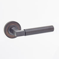 Thumbnail for Westminster Lever Door Handles - Burlington Range - Dark Brass/Bronze -PLAIN ROSE OPTION