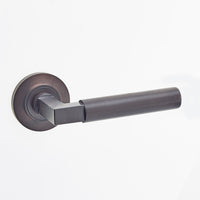 Thumbnail for Westminster Lever Door Handles - Burlington Range - Dark Brass/Bronze - CHAMFERED ROSE OPTION