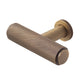 Frelan Burlington Piccadilly Knurled T-Bar Cupboard Knob - Various Finishes