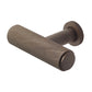 Frelan Burlington Piccadilly Knurled T-Bar Cupboard Knob - Various Finishes
