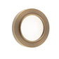 Burlington Range Standard Escutcheon With Plain Outer Rose Cover - Antique Brass - BUR71AB