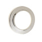 Burlington Range Standard Escutcheon With Plain Outer Rose Cover - Polished Nickel - BUR71PN