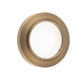 Burlington Range Standard Escutcheon With Chamfered Outer Rose Cover - Antique Brass - BUR72AB
