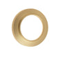 Burlington Range Standard Escutcheon With Chamfered Outer Rose Cover - Satin Brass - BUR72SB