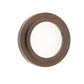 Burlington Range Standard Escutcheon With Stepped Outer Rose Cover - Dark Bronze - BUR73DB
