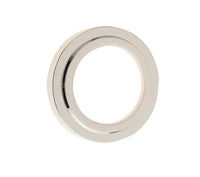 Thumbnail for Burlington Range Standard Escutcheon With Stepped Outer Rose Cover - Polished Nickel - BUR73PN