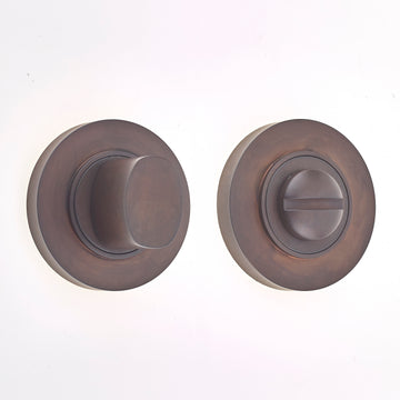 Burlington Range Bathroom Turn & Release - Dark Brass/Bronze - BUR81DB
