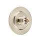 Burlington Satin Nickel Skirting/Wall Mounted Door Stop - BUR970SN