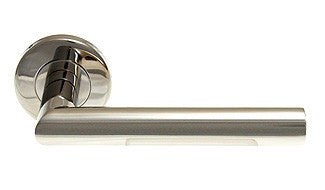 Mitred Stainless Steel Door Handles DHUK010
