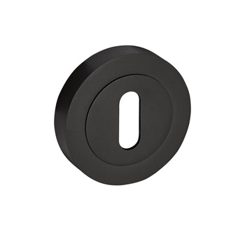 Matt Black Keyhole Escutcheon - M4D-8310-MB