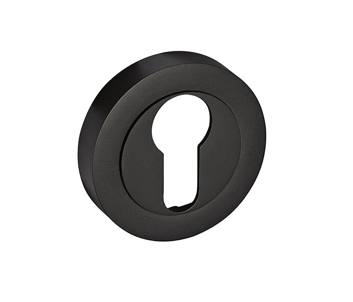 Matt Black EURO PROFILE Escutcheon - M4D-8510-BL