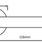 Indiana Door Handles Satin Nickel/Brass Duo Finish - S33RSN/BP