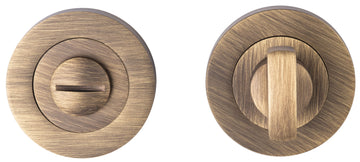 Carlisle Brass Antique Brass Bathroom Thumbturn & Release | EUL004AB