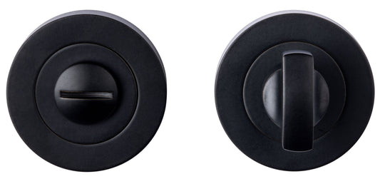 Carlisle Brass Matt Black Bathroom Thumbturn & Release | EUL004MB