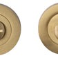 Carlisle Brass Satin Brass Bathroom Thumbturn & Release | EUL004SB