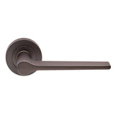 Carlisle Brass Velino Door Handles On Rose, Matt Bronze- EUL020MBRZ