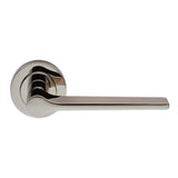 Carlisle Brass Velino Door Handles On Rose, Polished Nickel - EUL020PN