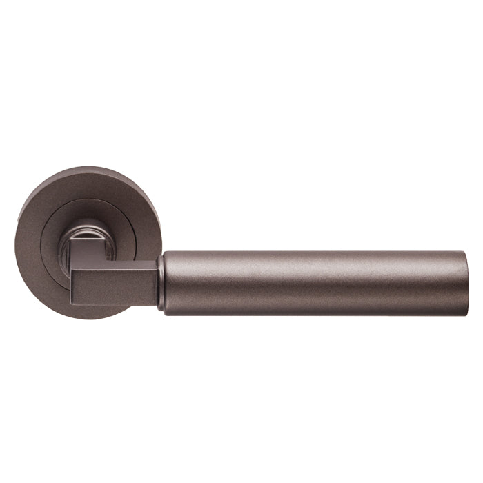 Carlisle Brass Amiata Door Handles On Rose, Matt Bronze - EUL040MBRZ