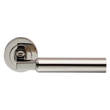 Carlisle Brass Amiata Door Handles On Rose, Polished Nickel - EUL040PN