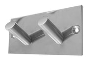 Thumbnail for JSS901C Double Robe Hook on Square Plate