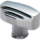 Art Deco Cupboard Knob Fingertip Design Polished Chrome ADR501BCP