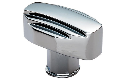 Art Deco Cupboard Knob Fingertip Design Polished Chrome ADR501BCP
