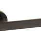 Atlantic UK Forme FMR254MB 'Asti' Matt Black Door Handles on round Rose