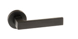 Atlantic UK Forme FMR254MB 'Asti' Matt Black Door Handles on round Rose