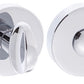 Atlantic UK Forme Bathroom Turn & Release Round Rose Various Finishes-FMRWC