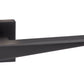 Atlantic UK Forme FMS215MB 'Naxos' Matt Black Door Handles on Square Rose