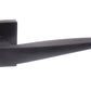 Atlantic UK Forme FMS272MB 'Foglia' Matt Black Door Handles on Square Rose