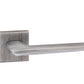 Atlantic 'Boston' Forme Designer Lever On Square Minimal Rose, Urban Graphite - FMS422UG