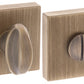 Atlantic Forme Bathroom Turn & Release On Minimal Square Rose (Various Finishes) - FMSWC
