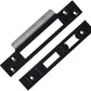 Matt Black Forend and Strike Plates Supplied