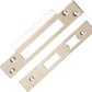 Satin Brass 5 Lever Sash Lock Forend & Strike Pack