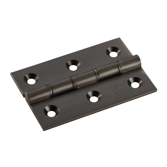 Carlisle Brass 3 Inch Double Washered Hinges, Matt Dark Bronze - HDPBW21MBRZ