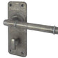 Belfry Handforged Pewter Door Handles Bathroom