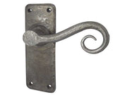 Chester Handforged Pewter Door Handles Latch