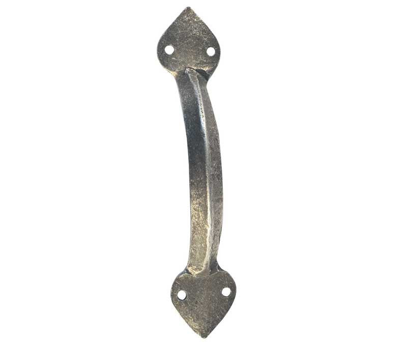 Pewter Handforged Cabinet Pull Handle 170mm