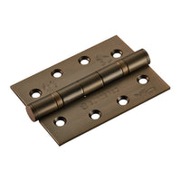 Thumbnail for Carlisle Brass 4 Inch Antique Brass Grade 13 Fire Rated Ball Bearing Hinges