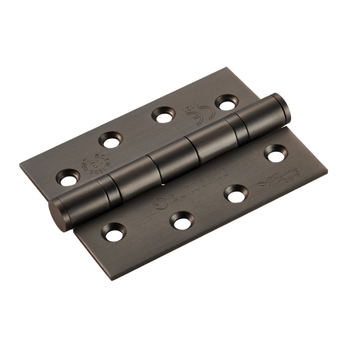 Carlisle Brass 4 Inch Matt Dark Bronze Grade 13 Fire Rated Ball Bearing Hinges