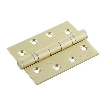 Carlisle Brass 4 Inch Satin Brass Grade 13 Fire Rated Ball Bearing Hinges