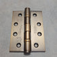 4 Inch Grade 13 Antique Brass Stainless Steel Fire Rated Ball Bearing Hinges