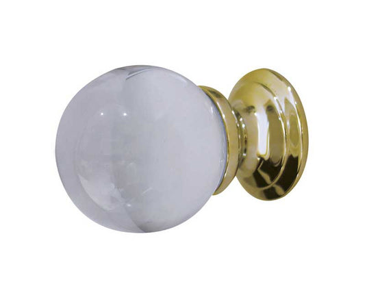 JH1151 Clear Glass Cupboard Knob - Various Sizes