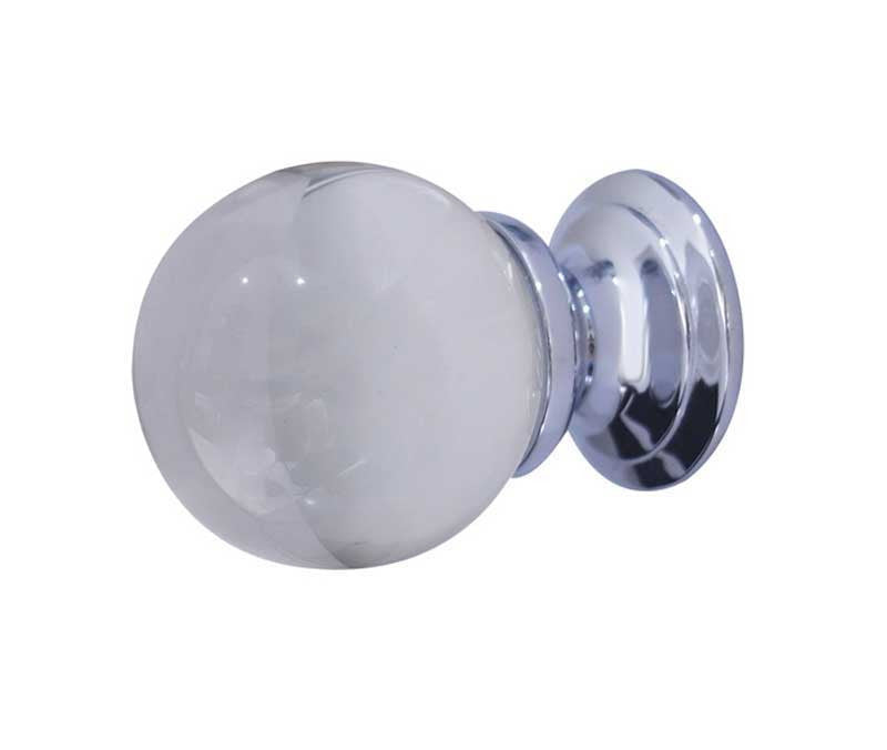 JH1151 Clear Glass Cupboard Knob - Various Sizes