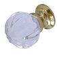 JH1152 Pumpkin Glass Cupboard Knob - Various Sizes